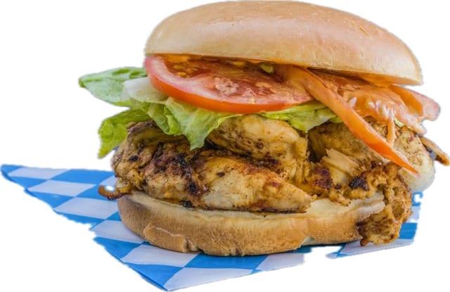 Deluxe Chicken Sandwich.